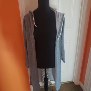 Womens car coat style sweater